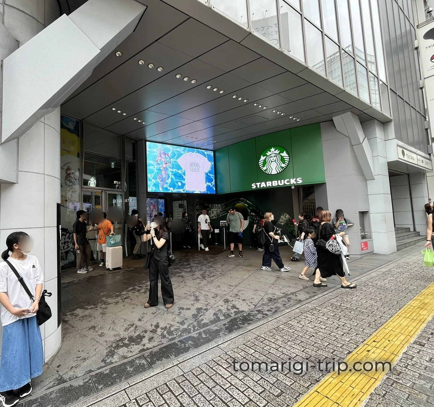 地下1階から地上へ。朝からハードな渋谷でした